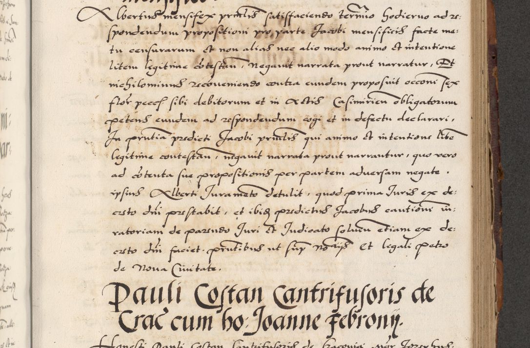 Zdjęcie nr 461 dla obiektu archiwalnego: Acta actorum causarum, sententiarum, obligationum et mandatorum coram reverendo patre et domini nostri domini Pauli divina providencia pape tertii, anno decimo quarto, a die et mense infrascriptis foeliciter continuantur. Annus coronancionis Pauli papae tercii a die tercia mensis Novembris inchoatur