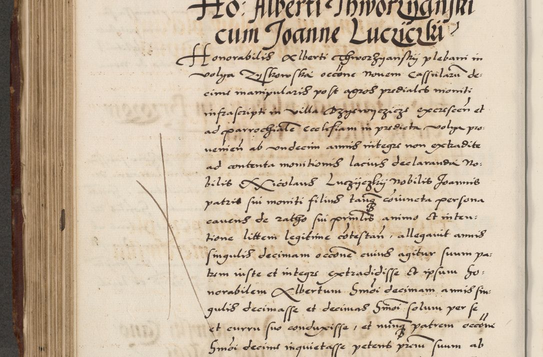 Zdjęcie nr 458 dla obiektu archiwalnego: Acta actorum causarum, sententiarum, obligationum et mandatorum coram reverendo patre et domini nostri domini Pauli divina providencia pape tertii, anno decimo quarto, a die et mense infrascriptis foeliciter continuantur. Annus coronancionis Pauli papae tercii a die tercia mensis Novembris inchoatur