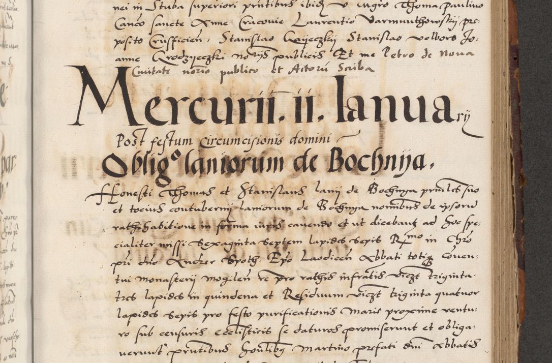 Zdjęcie nr 455 dla obiektu archiwalnego: Acta actorum causarum, sententiarum, obligationum et mandatorum coram reverendo patre et domini nostri domini Pauli divina providencia pape tertii, anno decimo quarto, a die et mense infrascriptis foeliciter continuantur. Annus coronancionis Pauli papae tercii a die tercia mensis Novembris inchoatur