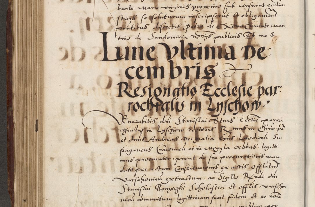 Zdjęcie nr 454 dla obiektu archiwalnego: Acta actorum causarum, sententiarum, obligationum et mandatorum coram reverendo patre et domini nostri domini Pauli divina providencia pape tertii, anno decimo quarto, a die et mense infrascriptis foeliciter continuantur. Annus coronancionis Pauli papae tercii a die tercia mensis Novembris inchoatur