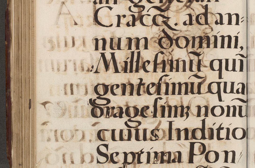 Zdjęcie nr 452 dla obiektu archiwalnego: Acta actorum causarum, sententiarum, obligationum et mandatorum coram reverendo patre et domini nostri domini Pauli divina providencia pape tertii, anno decimo quarto, a die et mense infrascriptis foeliciter continuantur. Annus coronancionis Pauli papae tercii a die tercia mensis Novembris inchoatur