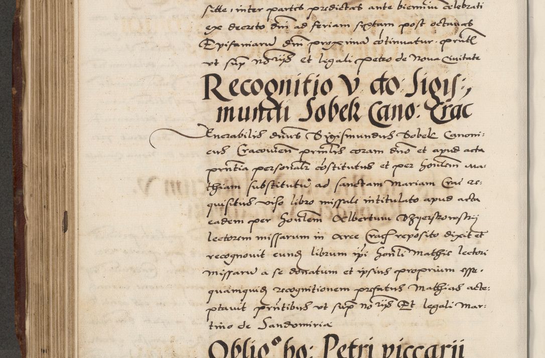 Zdjęcie nr 448 dla obiektu archiwalnego: Acta actorum causarum, sententiarum, obligationum et mandatorum coram reverendo patre et domini nostri domini Pauli divina providencia pape tertii, anno decimo quarto, a die et mense infrascriptis foeliciter continuantur. Annus coronancionis Pauli papae tercii a die tercia mensis Novembris inchoatur