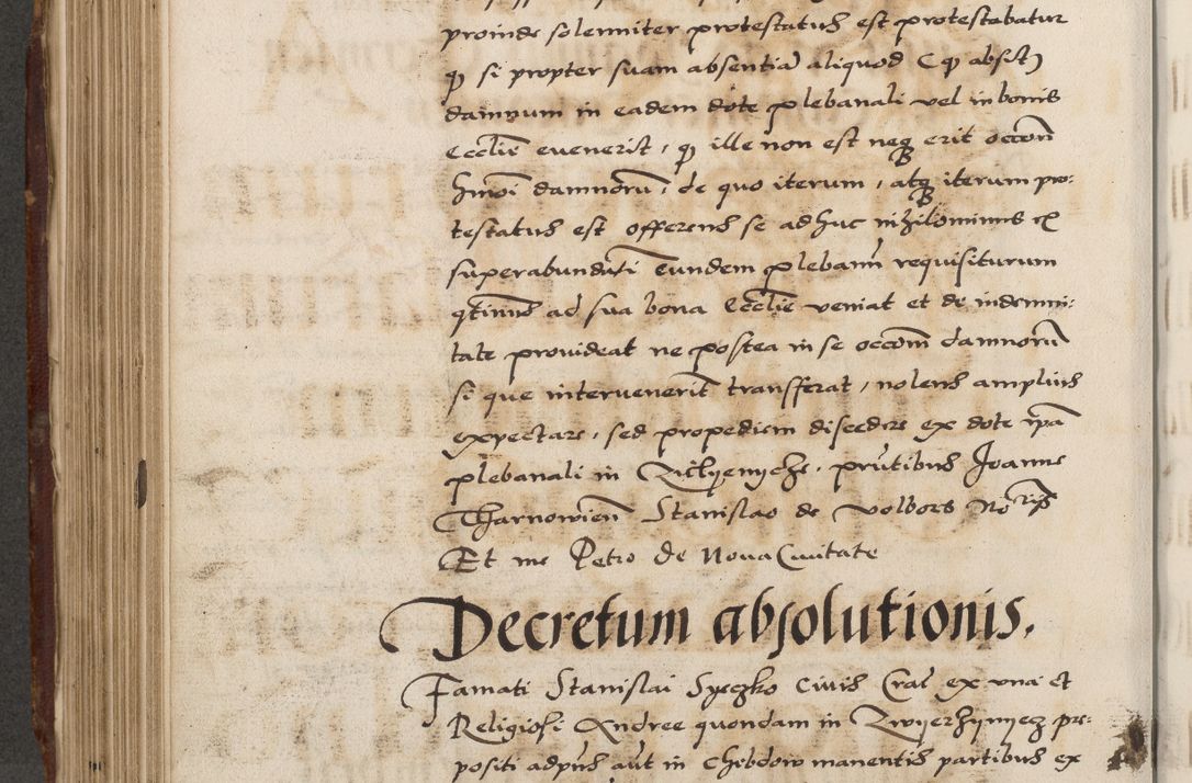 Zdjęcie nr 450 dla obiektu archiwalnego: Acta actorum causarum, sententiarum, obligationum et mandatorum coram reverendo patre et domini nostri domini Pauli divina providencia pape tertii, anno decimo quarto, a die et mense infrascriptis foeliciter continuantur. Annus coronancionis Pauli papae tercii a die tercia mensis Novembris inchoatur