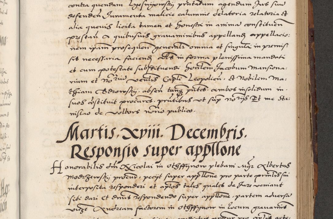 Zdjęcie nr 443 dla obiektu archiwalnego: Acta actorum causarum, sententiarum, obligationum et mandatorum coram reverendo patre et domini nostri domini Pauli divina providencia pape tertii, anno decimo quarto, a die et mense infrascriptis foeliciter continuantur. Annus coronancionis Pauli papae tercii a die tercia mensis Novembris inchoatur