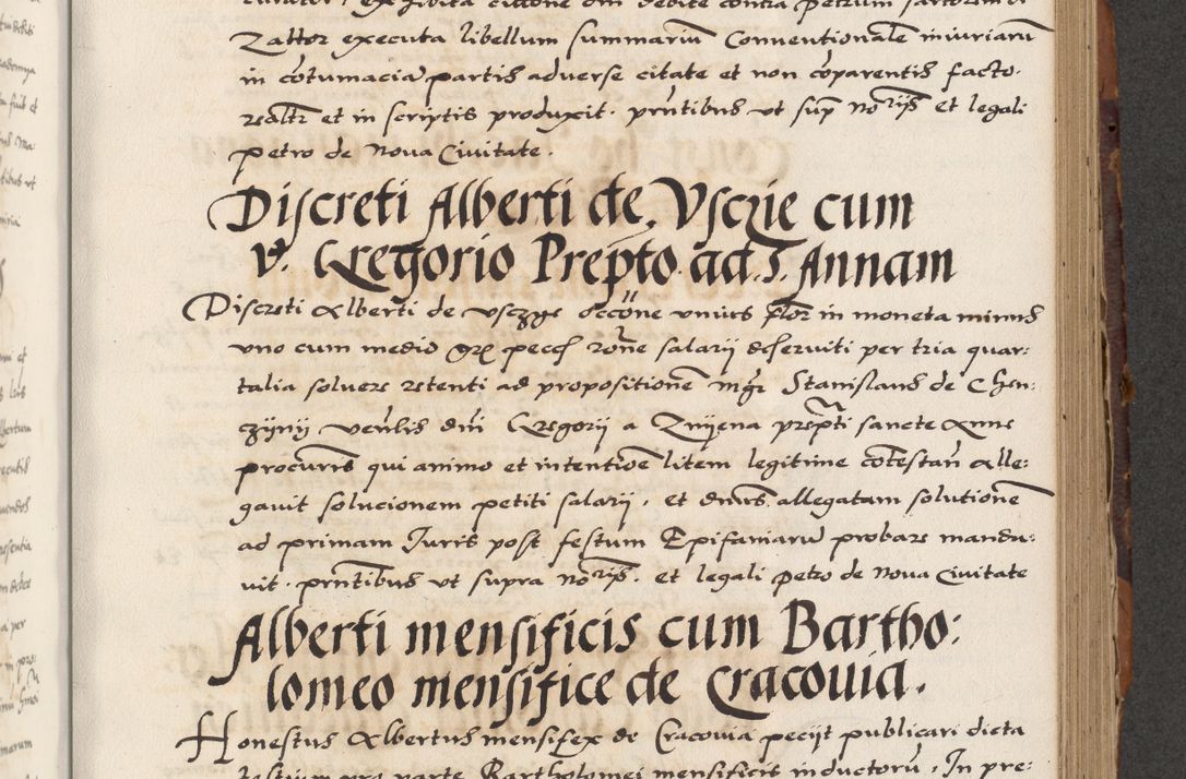 Zdjęcie nr 441 dla obiektu archiwalnego: Acta actorum causarum, sententiarum, obligationum et mandatorum coram reverendo patre et domini nostri domini Pauli divina providencia pape tertii, anno decimo quarto, a die et mense infrascriptis foeliciter continuantur. Annus coronancionis Pauli papae tercii a die tercia mensis Novembris inchoatur