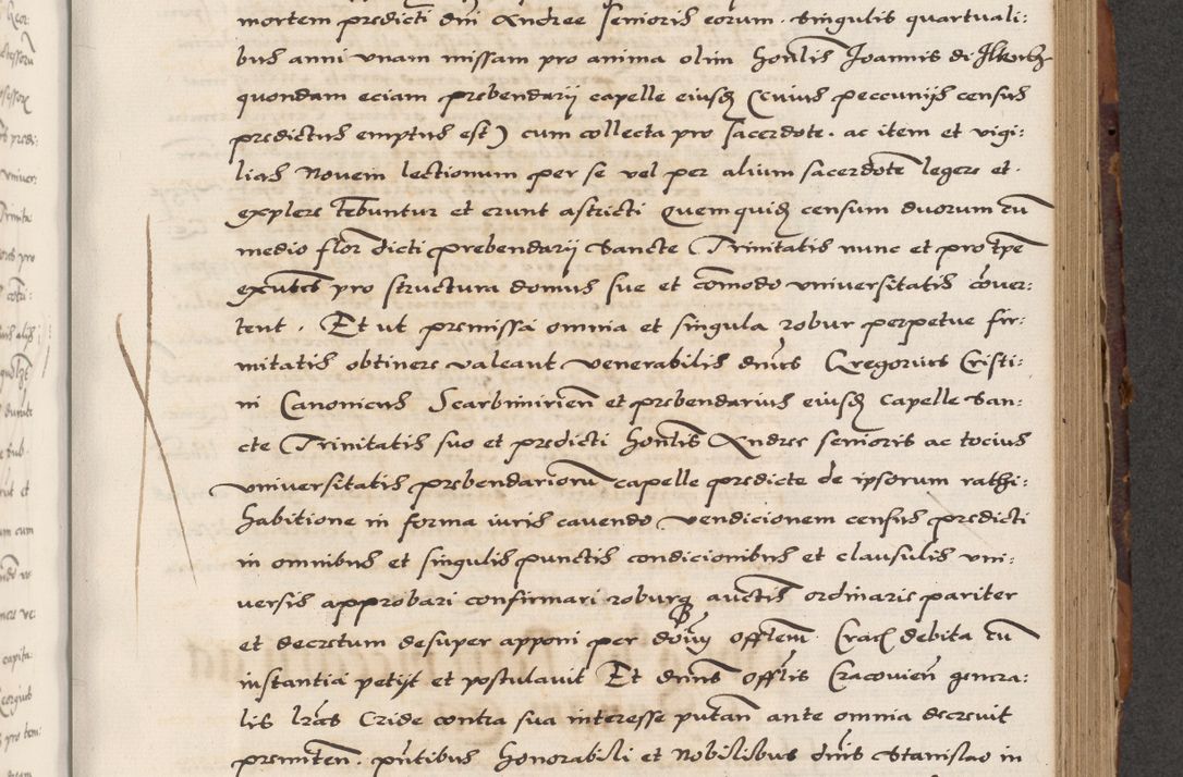 Zdjęcie nr 435 dla obiektu archiwalnego: Acta actorum causarum, sententiarum, obligationum et mandatorum coram reverendo patre et domini nostri domini Pauli divina providencia pape tertii, anno decimo quarto, a die et mense infrascriptis foeliciter continuantur. Annus coronancionis Pauli papae tercii a die tercia mensis Novembris inchoatur