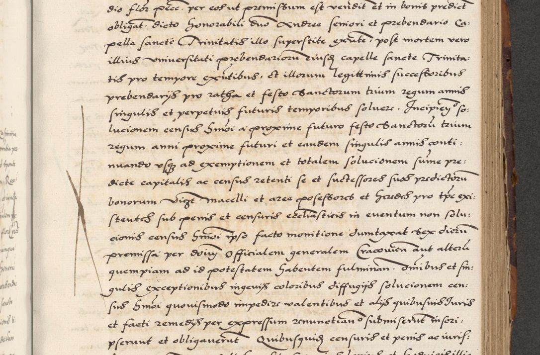 Zdjęcie nr 433 dla obiektu archiwalnego: Acta actorum causarum, sententiarum, obligationum et mandatorum coram reverendo patre et domini nostri domini Pauli divina providencia pape tertii, anno decimo quarto, a die et mense infrascriptis foeliciter continuantur. Annus coronancionis Pauli papae tercii a die tercia mensis Novembris inchoatur