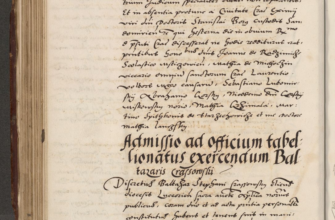 Zdjęcie nr 424 dla obiektu archiwalnego: Acta actorum causarum, sententiarum, obligationum et mandatorum coram reverendo patre et domini nostri domini Pauli divina providencia pape tertii, anno decimo quarto, a die et mense infrascriptis foeliciter continuantur. Annus coronancionis Pauli papae tercii a die tercia mensis Novembris inchoatur