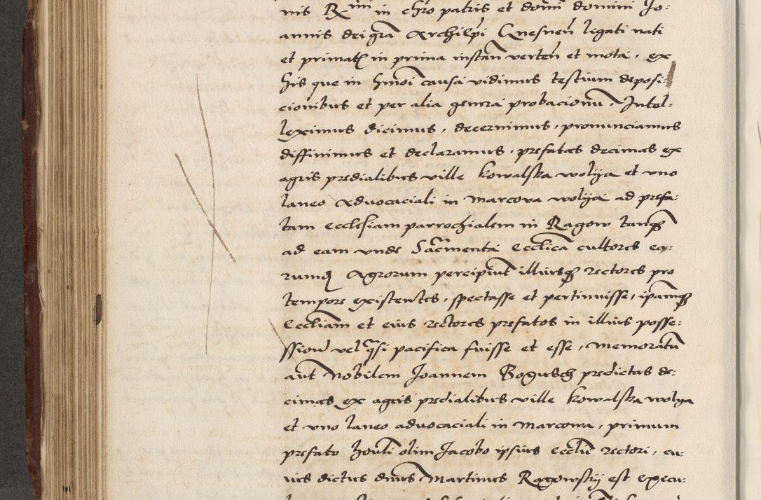 Zdjęcie nr 422 dla obiektu archiwalnego: Acta actorum causarum, sententiarum, obligationum et mandatorum coram reverendo patre et domini nostri domini Pauli divina providencia pape tertii, anno decimo quarto, a die et mense infrascriptis foeliciter continuantur. Annus coronancionis Pauli papae tercii a die tercia mensis Novembris inchoatur