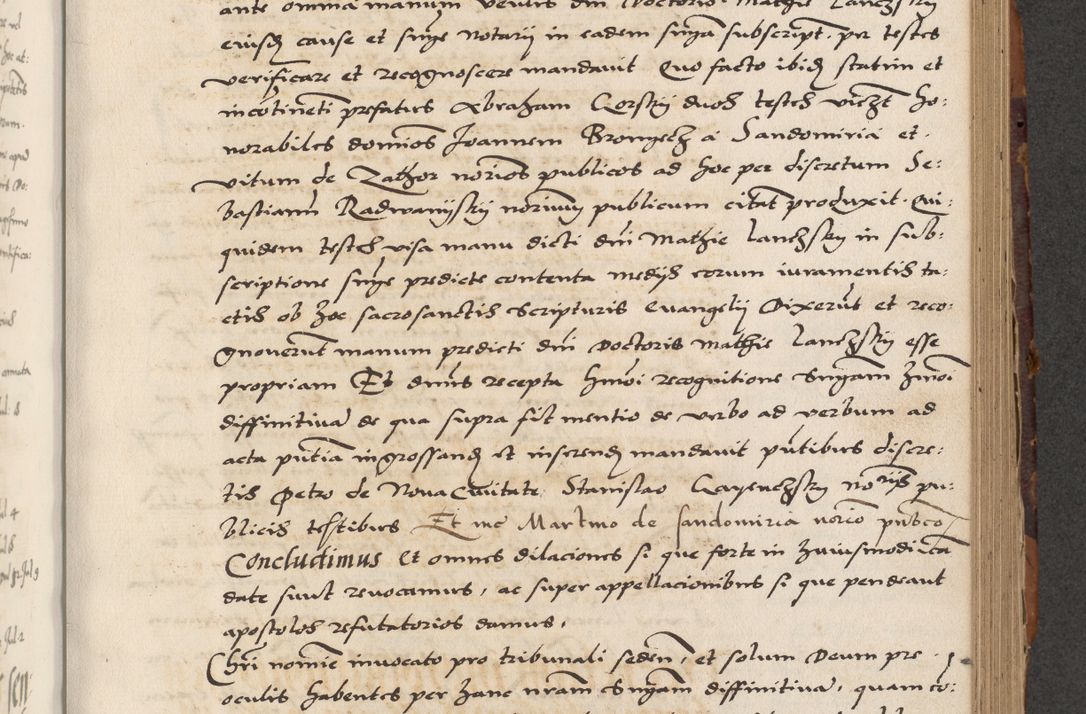 Zdjęcie nr 421 dla obiektu archiwalnego: Acta actorum causarum, sententiarum, obligationum et mandatorum coram reverendo patre et domini nostri domini Pauli divina providencia pape tertii, anno decimo quarto, a die et mense infrascriptis foeliciter continuantur. Annus coronancionis Pauli papae tercii a die tercia mensis Novembris inchoatur