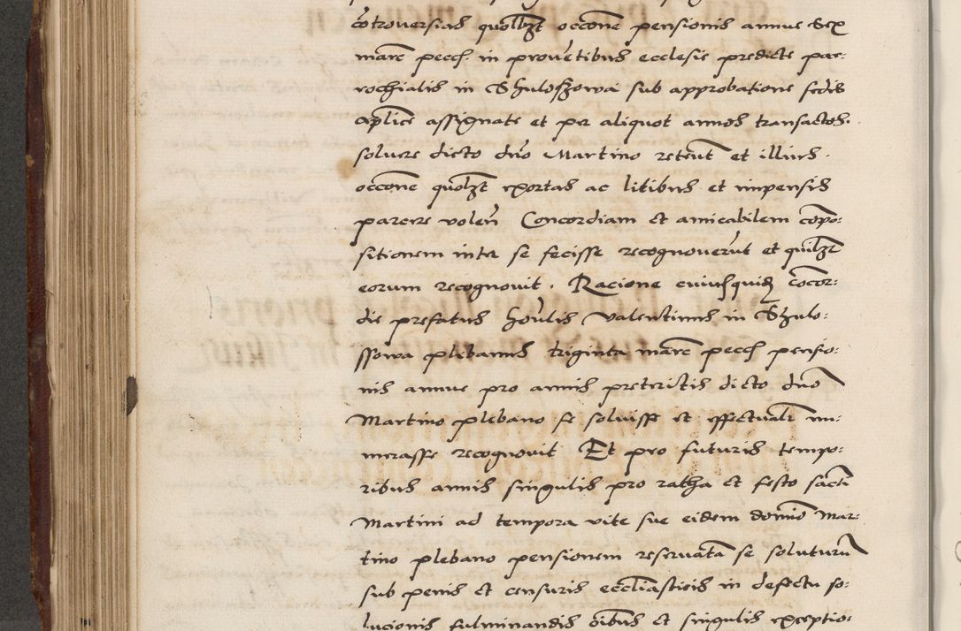 Zdjęcie nr 416 dla obiektu archiwalnego: Acta actorum causarum, sententiarum, obligationum et mandatorum coram reverendo patre et domini nostri domini Pauli divina providencia pape tertii, anno decimo quarto, a die et mense infrascriptis foeliciter continuantur. Annus coronancionis Pauli papae tercii a die tercia mensis Novembris inchoatur