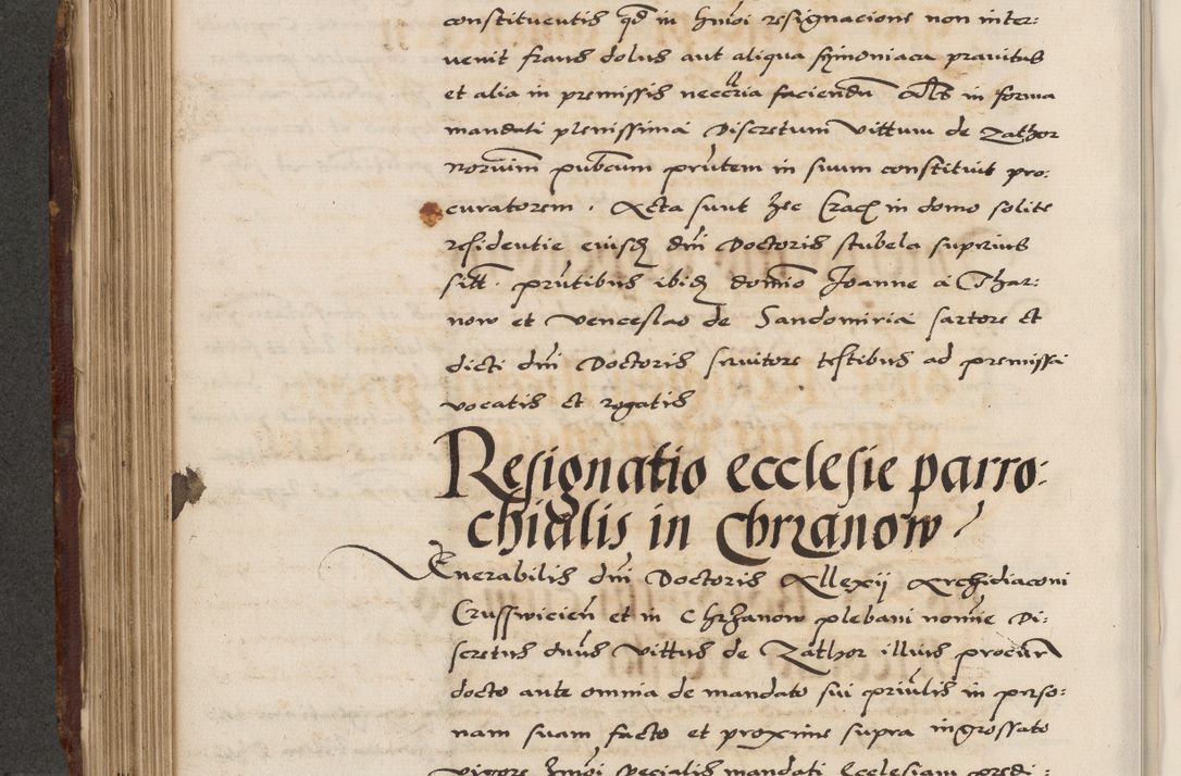Zdjęcie nr 414 dla obiektu archiwalnego: Acta actorum causarum, sententiarum, obligationum et mandatorum coram reverendo patre et domini nostri domini Pauli divina providencia pape tertii, anno decimo quarto, a die et mense infrascriptis foeliciter continuantur. Annus coronancionis Pauli papae tercii a die tercia mensis Novembris inchoatur