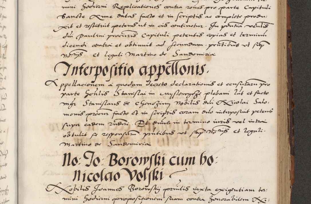Zdjęcie nr 413 dla obiektu archiwalnego: Acta actorum causarum, sententiarum, obligationum et mandatorum coram reverendo patre et domini nostri domini Pauli divina providencia pape tertii, anno decimo quarto, a die et mense infrascriptis foeliciter continuantur. Annus coronancionis Pauli papae tercii a die tercia mensis Novembris inchoatur