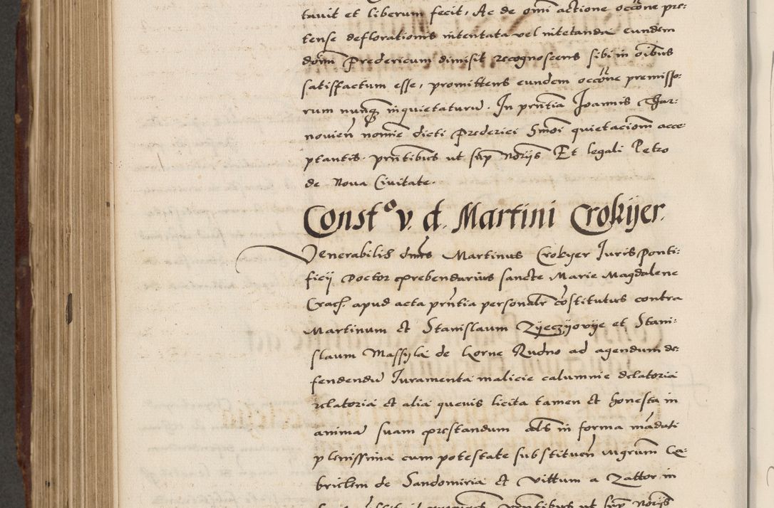 Zdjęcie nr 610 dla obiektu archiwalnego: Acta actorum causarum, sententiarum, obligationum et mandatorum coram reverendo patre et domini nostri domini Pauli divina providencia pape tertii, anno decimo quarto, a die et mense infrascriptis foeliciter continuantur. Annus coronancionis Pauli papae tercii a die tercia mensis Novembris inchoatur