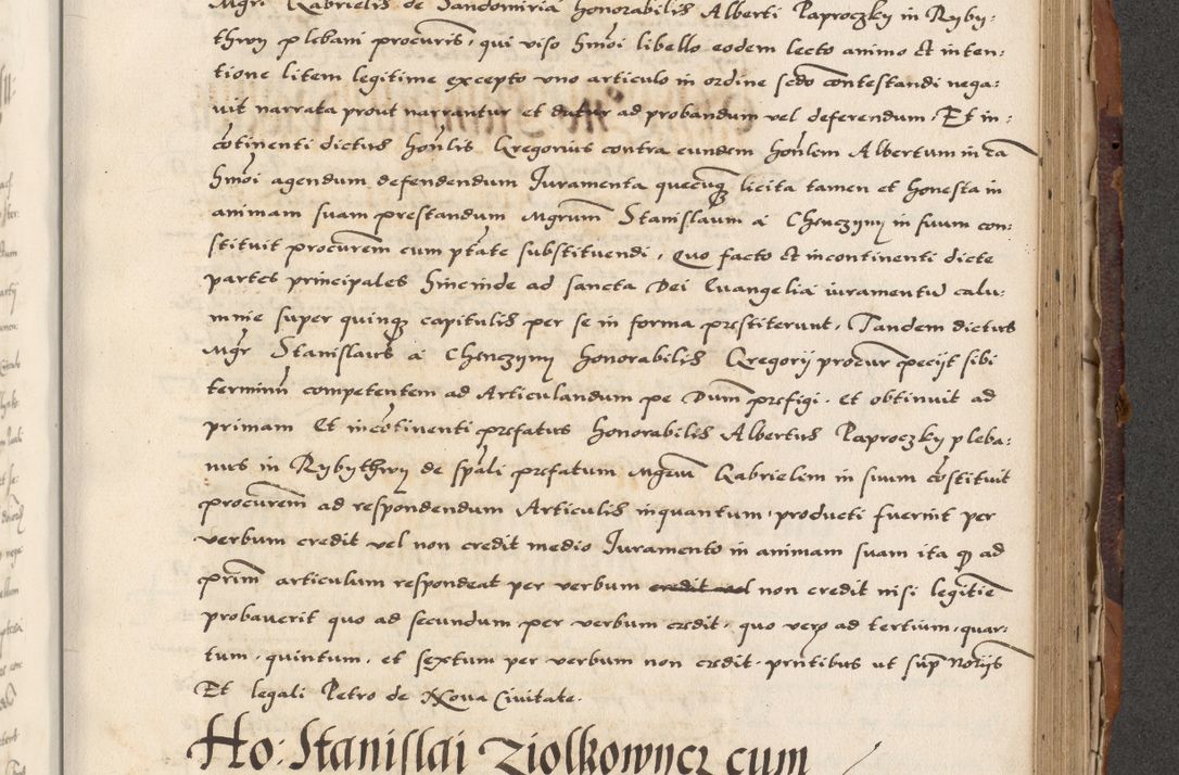 Zdjęcie nr 607 dla obiektu archiwalnego: Acta actorum causarum, sententiarum, obligationum et mandatorum coram reverendo patre et domini nostri domini Pauli divina providencia pape tertii, anno decimo quarto, a die et mense infrascriptis foeliciter continuantur. Annus coronancionis Pauli papae tercii a die tercia mensis Novembris inchoatur