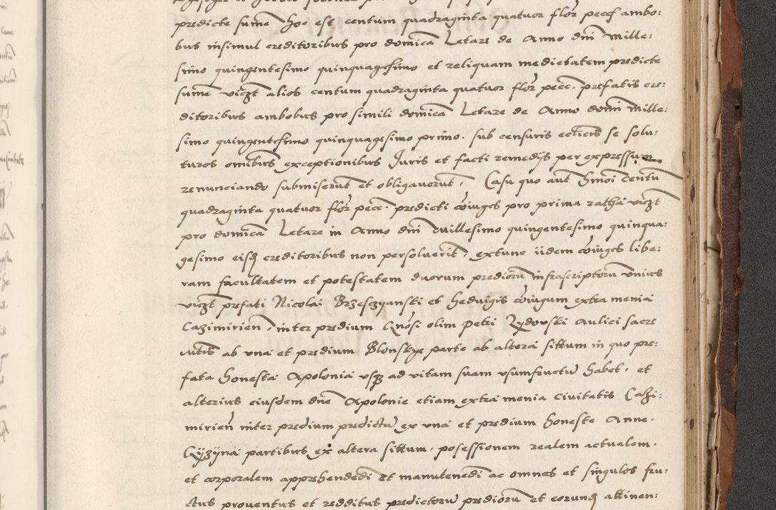 Zdjęcie nr 799 dla obiektu archiwalnego: Acta actorum causarum, sententiarum, obligationum et mandatorum coram reverendo patre et domini nostri domini Pauli divina providencia pape tertii, anno decimo quarto, a die et mense infrascriptis foeliciter continuantur. Annus coronancionis Pauli papae tercii a die tercia mensis Novembris inchoatur