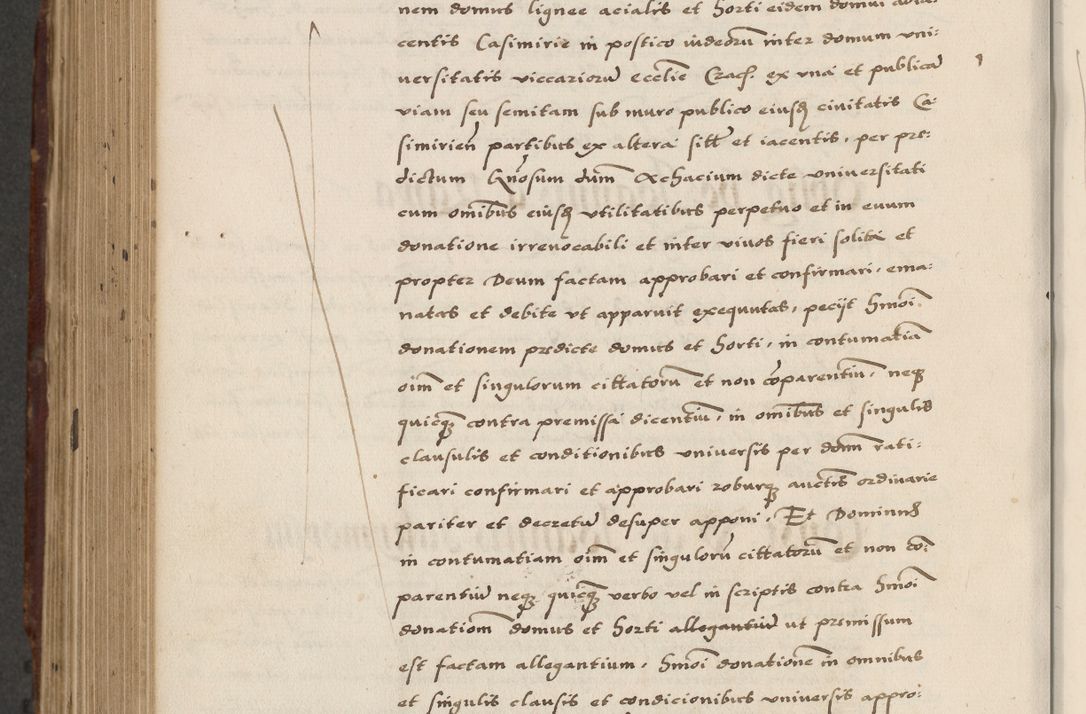 Zdjęcie nr 796 dla obiektu archiwalnego: Acta actorum causarum, sententiarum, obligationum et mandatorum coram reverendo patre et domini nostri domini Pauli divina providencia pape tertii, anno decimo quarto, a die et mense infrascriptis foeliciter continuantur. Annus coronancionis Pauli papae tercii a die tercia mensis Novembris inchoatur