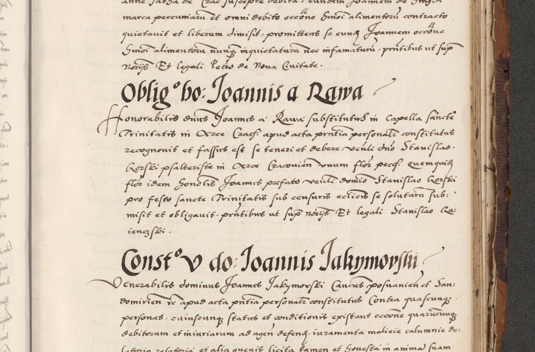 Zdjęcie nr 795 dla obiektu archiwalnego: Acta actorum causarum, sententiarum, obligationum et mandatorum coram reverendo patre et domini nostri domini Pauli divina providencia pape tertii, anno decimo quarto, a die et mense infrascriptis foeliciter continuantur. Annus coronancionis Pauli papae tercii a die tercia mensis Novembris inchoatur