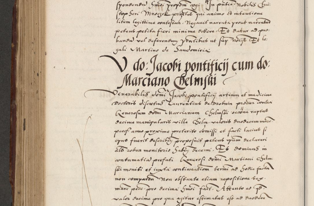 Zdjęcie nr 786 dla obiektu archiwalnego: Acta actorum causarum, sententiarum, obligationum et mandatorum coram reverendo patre et domini nostri domini Pauli divina providencia pape tertii, anno decimo quarto, a die et mense infrascriptis foeliciter continuantur. Annus coronancionis Pauli papae tercii a die tercia mensis Novembris inchoatur