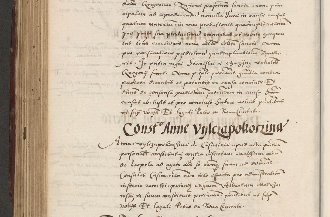 Zdjęcie nr 782 dla obiektu archiwalnego: Acta actorum causarum, sententiarum, obligationum et mandatorum coram reverendo patre et domini nostri domini Pauli divina providencia pape tertii, anno decimo quarto, a die et mense infrascriptis foeliciter continuantur. Annus coronancionis Pauli papae tercii a die tercia mensis Novembris inchoatur