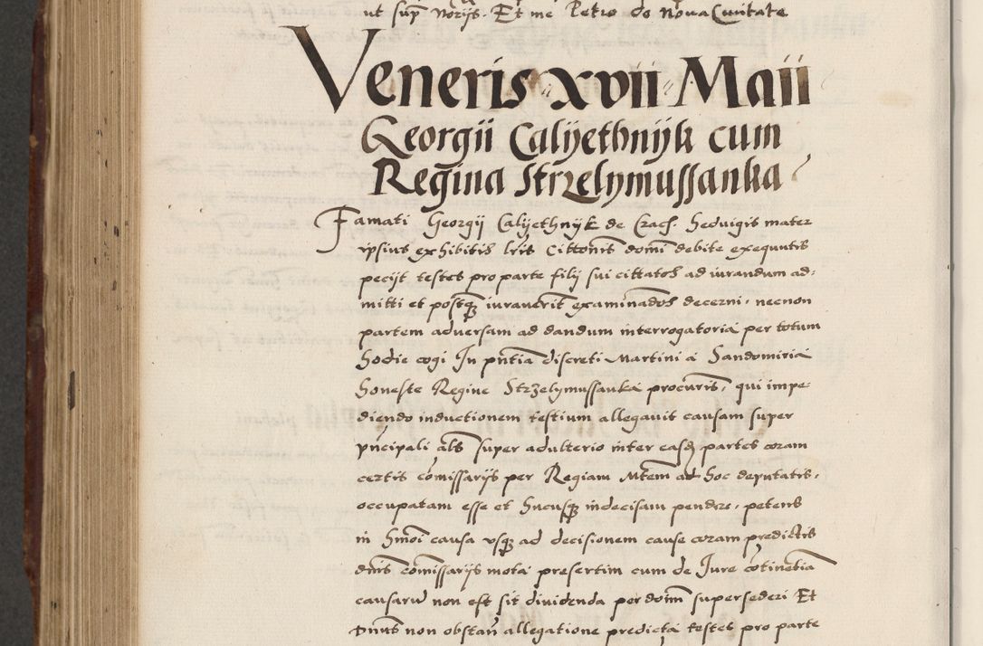 Zdjęcie nr 780 dla obiektu archiwalnego: Acta actorum causarum, sententiarum, obligationum et mandatorum coram reverendo patre et domini nostri domini Pauli divina providencia pape tertii, anno decimo quarto, a die et mense infrascriptis foeliciter continuantur. Annus coronancionis Pauli papae tercii a die tercia mensis Novembris inchoatur