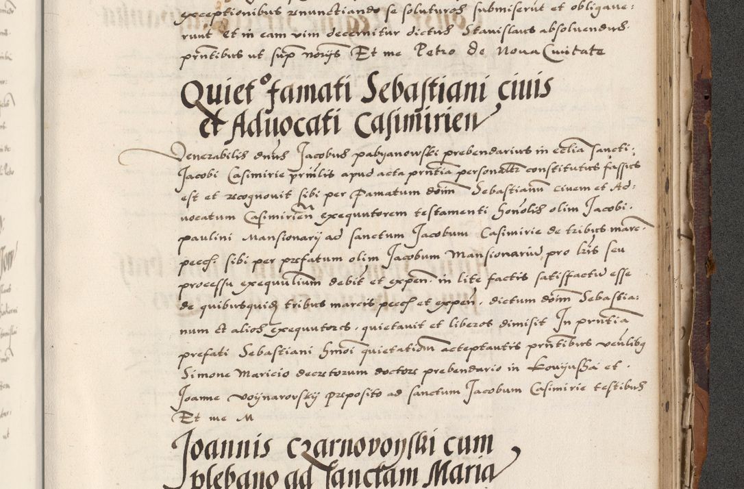 Zdjęcie nr 777 dla obiektu archiwalnego: Acta actorum causarum, sententiarum, obligationum et mandatorum coram reverendo patre et domini nostri domini Pauli divina providencia pape tertii, anno decimo quarto, a die et mense infrascriptis foeliciter continuantur. Annus coronancionis Pauli papae tercii a die tercia mensis Novembris inchoatur