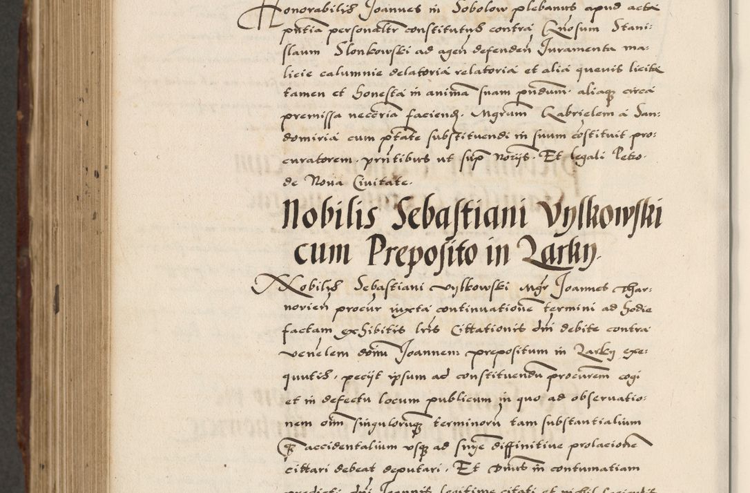 Zdjęcie nr 760 dla obiektu archiwalnego: Acta actorum causarum, sententiarum, obligationum et mandatorum coram reverendo patre et domini nostri domini Pauli divina providencia pape tertii, anno decimo quarto, a die et mense infrascriptis foeliciter continuantur. Annus coronancionis Pauli papae tercii a die tercia mensis Novembris inchoatur