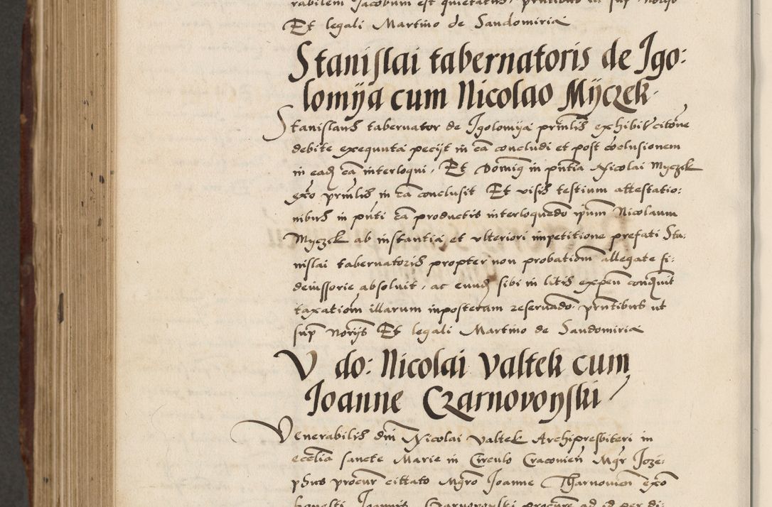 Zdjęcie nr 754 dla obiektu archiwalnego: Acta actorum causarum, sententiarum, obligationum et mandatorum coram reverendo patre et domini nostri domini Pauli divina providencia pape tertii, anno decimo quarto, a die et mense infrascriptis foeliciter continuantur. Annus coronancionis Pauli papae tercii a die tercia mensis Novembris inchoatur