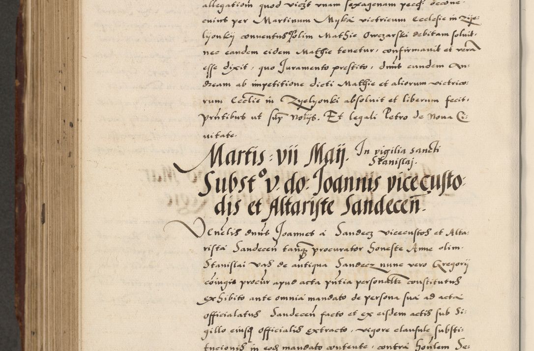 Zdjęcie nr 750 dla obiektu archiwalnego: Acta actorum causarum, sententiarum, obligationum et mandatorum coram reverendo patre et domini nostri domini Pauli divina providencia pape tertii, anno decimo quarto, a die et mense infrascriptis foeliciter continuantur. Annus coronancionis Pauli papae tercii a die tercia mensis Novembris inchoatur