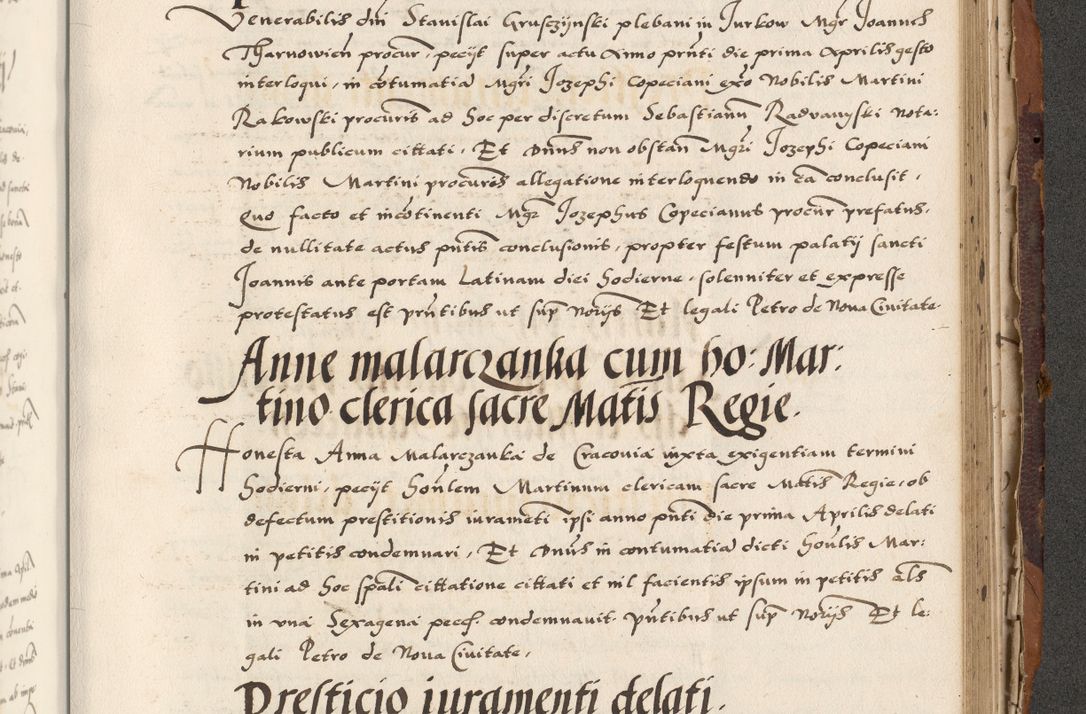 Zdjęcie nr 749 dla obiektu archiwalnego: Acta actorum causarum, sententiarum, obligationum et mandatorum coram reverendo patre et domini nostri domini Pauli divina providencia pape tertii, anno decimo quarto, a die et mense infrascriptis foeliciter continuantur. Annus coronancionis Pauli papae tercii a die tercia mensis Novembris inchoatur