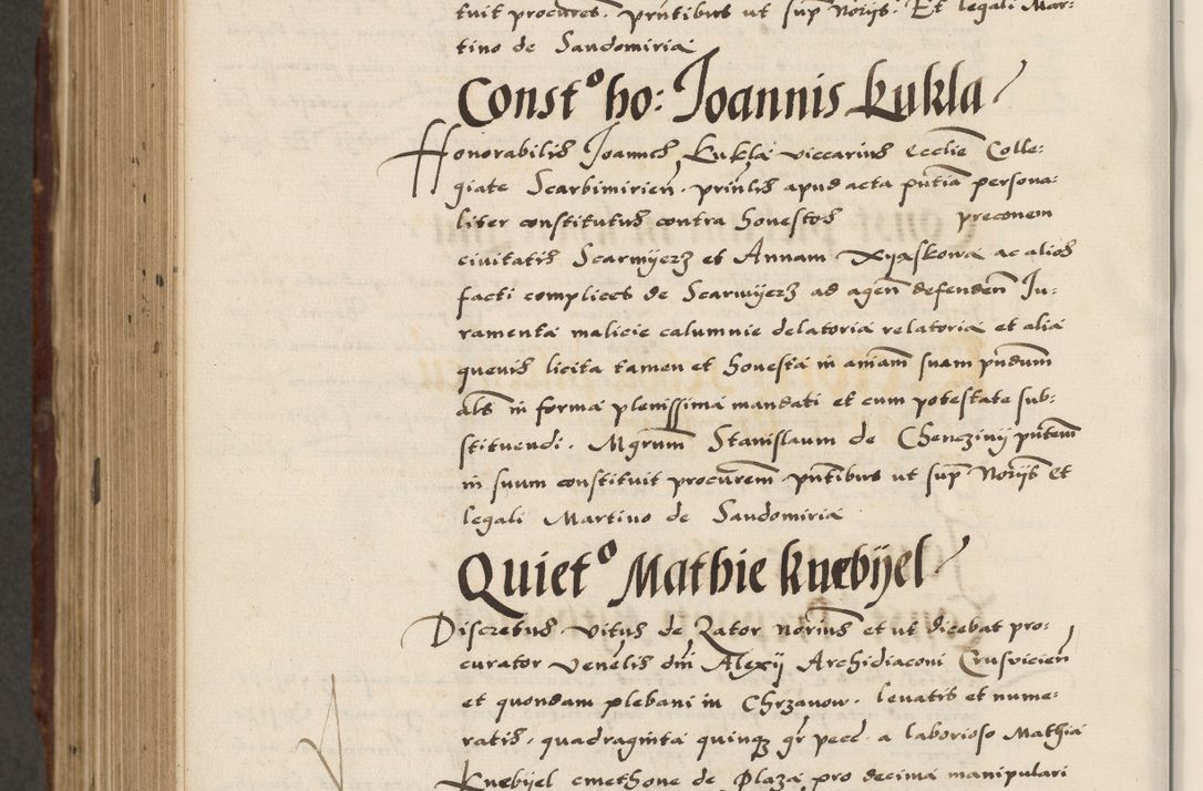 Zdjęcie nr 752 dla obiektu archiwalnego: Acta actorum causarum, sententiarum, obligationum et mandatorum coram reverendo patre et domini nostri domini Pauli divina providencia pape tertii, anno decimo quarto, a die et mense infrascriptis foeliciter continuantur. Annus coronancionis Pauli papae tercii a die tercia mensis Novembris inchoatur