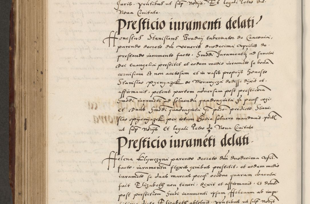 Zdjęcie nr 748 dla obiektu archiwalnego: Acta actorum causarum, sententiarum, obligationum et mandatorum coram reverendo patre et domini nostri domini Pauli divina providencia pape tertii, anno decimo quarto, a die et mense infrascriptis foeliciter continuantur. Annus coronancionis Pauli papae tercii a die tercia mensis Novembris inchoatur
