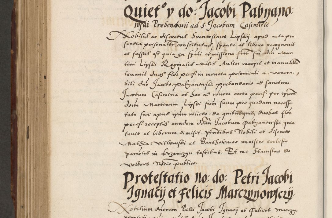 Zdjęcie nr 744 dla obiektu archiwalnego: Acta actorum causarum, sententiarum, obligationum et mandatorum coram reverendo patre et domini nostri domini Pauli divina providencia pape tertii, anno decimo quarto, a die et mense infrascriptis foeliciter continuantur. Annus coronancionis Pauli papae tercii a die tercia mensis Novembris inchoatur