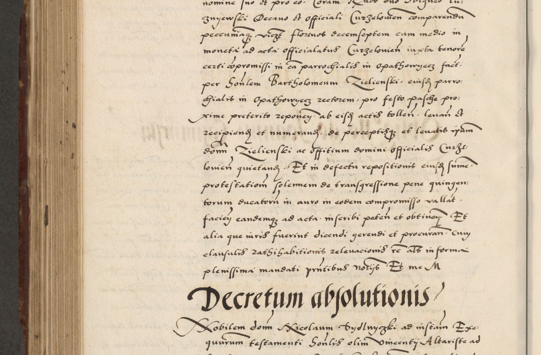 Zdjęcie nr 742 dla obiektu archiwalnego: Acta actorum causarum, sententiarum, obligationum et mandatorum coram reverendo patre et domini nostri domini Pauli divina providencia pape tertii, anno decimo quarto, a die et mense infrascriptis foeliciter continuantur. Annus coronancionis Pauli papae tercii a die tercia mensis Novembris inchoatur