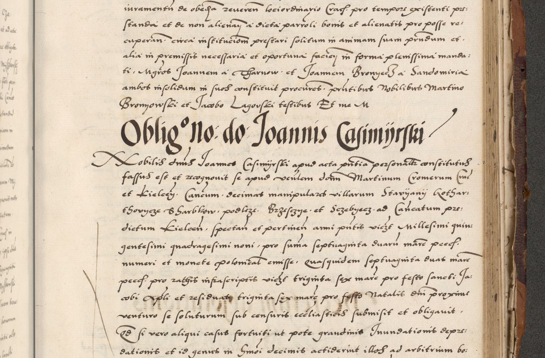 Zdjęcie nr 741 dla obiektu archiwalnego: Acta actorum causarum, sententiarum, obligationum et mandatorum coram reverendo patre et domini nostri domini Pauli divina providencia pape tertii, anno decimo quarto, a die et mense infrascriptis foeliciter continuantur. Annus coronancionis Pauli papae tercii a die tercia mensis Novembris inchoatur