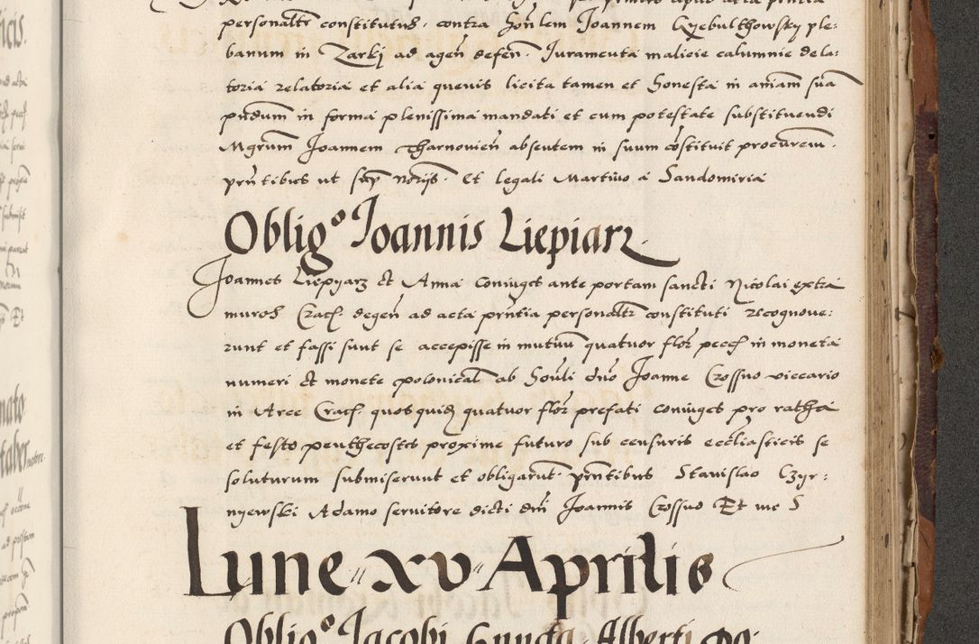 Zdjęcie nr 727 dla obiektu archiwalnego: Acta actorum causarum, sententiarum, obligationum et mandatorum coram reverendo patre et domini nostri domini Pauli divina providencia pape tertii, anno decimo quarto, a die et mense infrascriptis foeliciter continuantur. Annus coronancionis Pauli papae tercii a die tercia mensis Novembris inchoatur