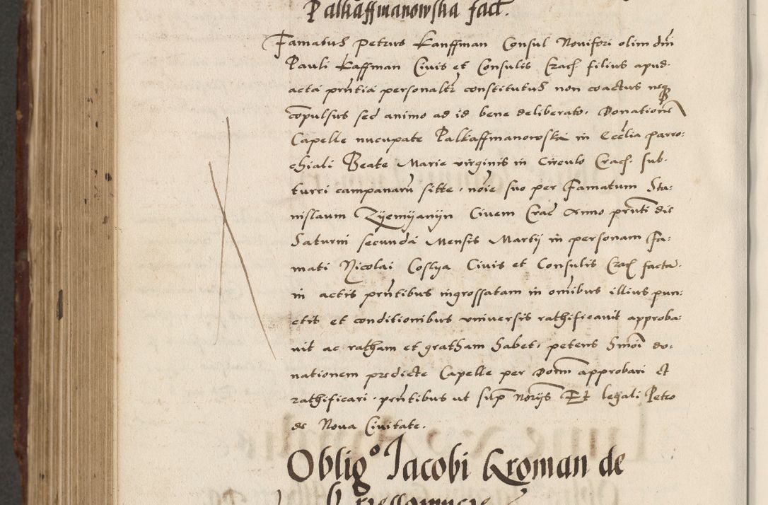 Zdjęcie nr 728 dla obiektu archiwalnego: Acta actorum causarum, sententiarum, obligationum et mandatorum coram reverendo patre et domini nostri domini Pauli divina providencia pape tertii, anno decimo quarto, a die et mense infrascriptis foeliciter continuantur. Annus coronancionis Pauli papae tercii a die tercia mensis Novembris inchoatur
