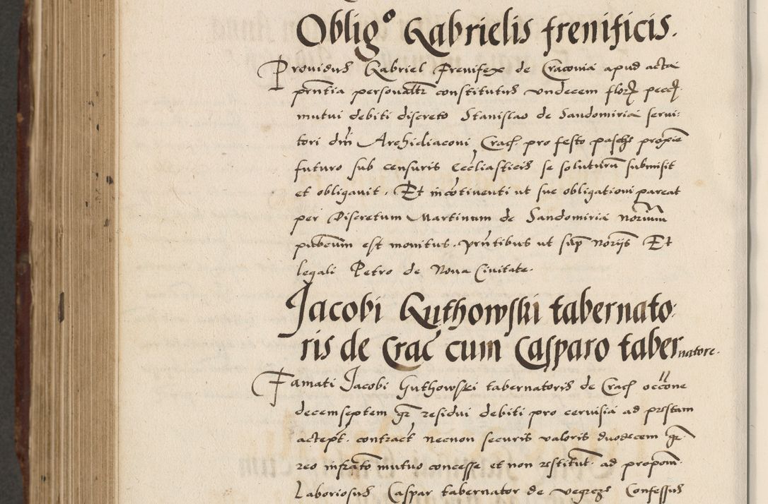 Zdjęcie nr 726 dla obiektu archiwalnego: Acta actorum causarum, sententiarum, obligationum et mandatorum coram reverendo patre et domini nostri domini Pauli divina providencia pape tertii, anno decimo quarto, a die et mense infrascriptis foeliciter continuantur. Annus coronancionis Pauli papae tercii a die tercia mensis Novembris inchoatur