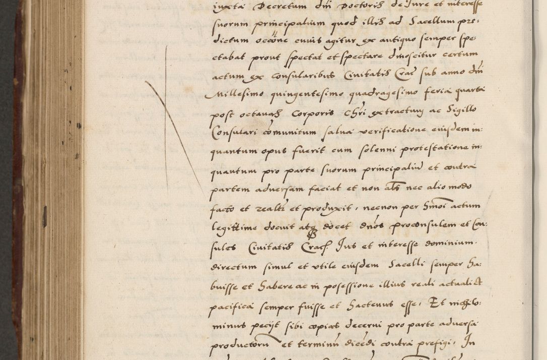 Zdjęcie nr 722 dla obiektu archiwalnego: Acta actorum causarum, sententiarum, obligationum et mandatorum coram reverendo patre et domini nostri domini Pauli divina providencia pape tertii, anno decimo quarto, a die et mense infrascriptis foeliciter continuantur. Annus coronancionis Pauli papae tercii a die tercia mensis Novembris inchoatur