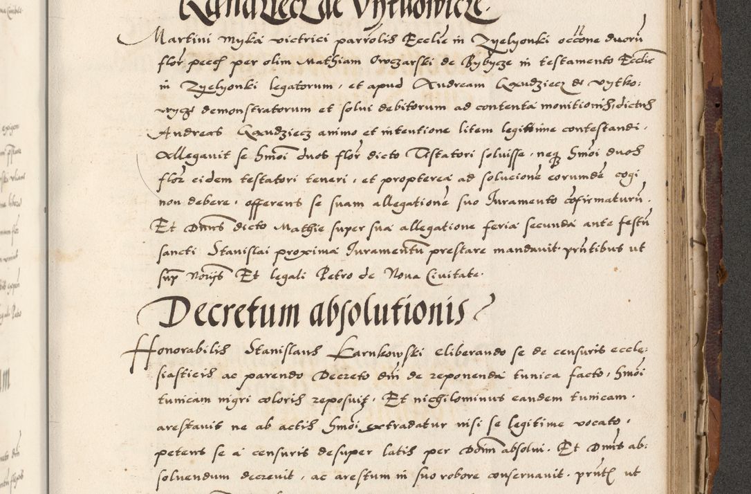 Zdjęcie nr 717 dla obiektu archiwalnego: Acta actorum causarum, sententiarum, obligationum et mandatorum coram reverendo patre et domini nostri domini Pauli divina providencia pape tertii, anno decimo quarto, a die et mense infrascriptis foeliciter continuantur. Annus coronancionis Pauli papae tercii a die tercia mensis Novembris inchoatur