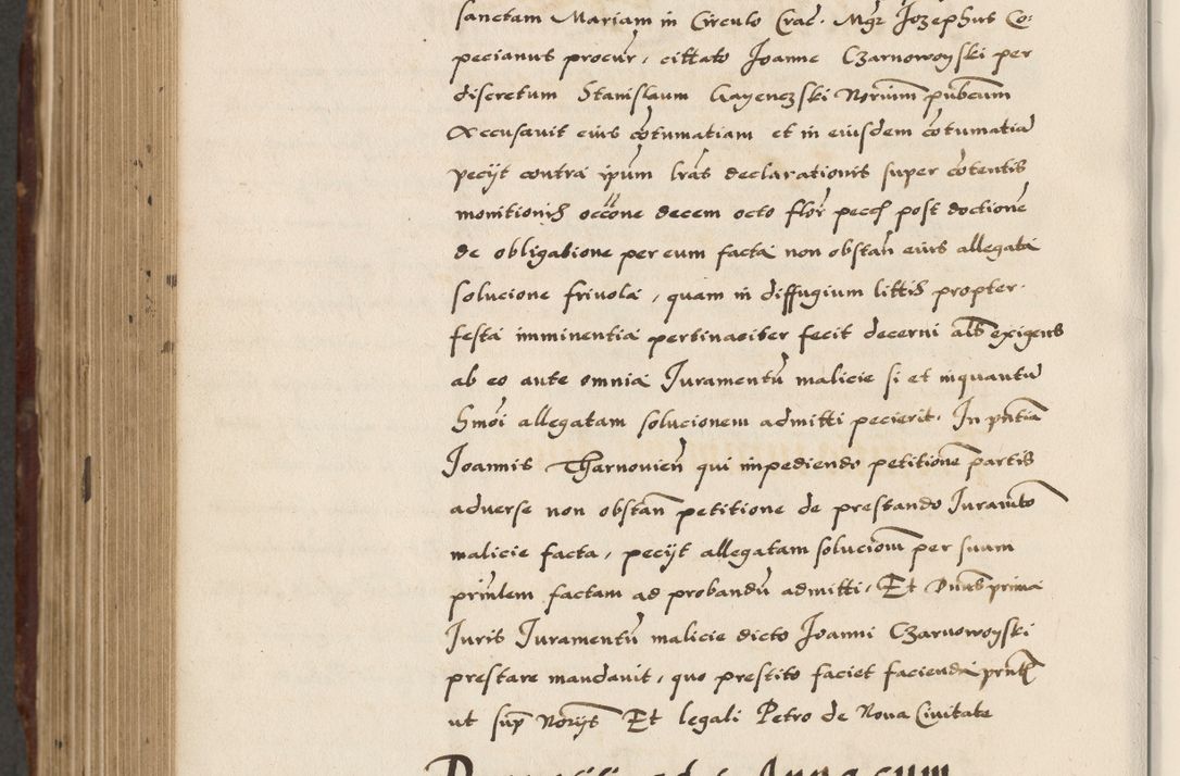Zdjęcie nr 714 dla obiektu archiwalnego: Acta actorum causarum, sententiarum, obligationum et mandatorum coram reverendo patre et domini nostri domini Pauli divina providencia pape tertii, anno decimo quarto, a die et mense infrascriptis foeliciter continuantur. Annus coronancionis Pauli papae tercii a die tercia mensis Novembris inchoatur