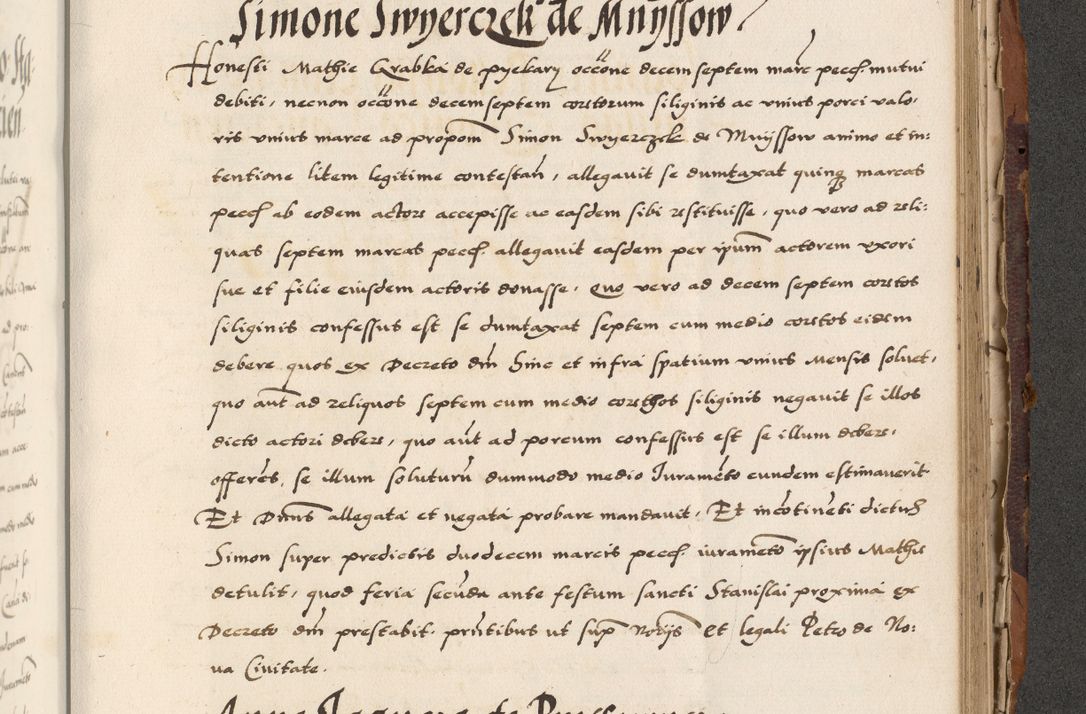 Zdjęcie nr 713 dla obiektu archiwalnego: Acta actorum causarum, sententiarum, obligationum et mandatorum coram reverendo patre et domini nostri domini Pauli divina providencia pape tertii, anno decimo quarto, a die et mense infrascriptis foeliciter continuantur. Annus coronancionis Pauli papae tercii a die tercia mensis Novembris inchoatur