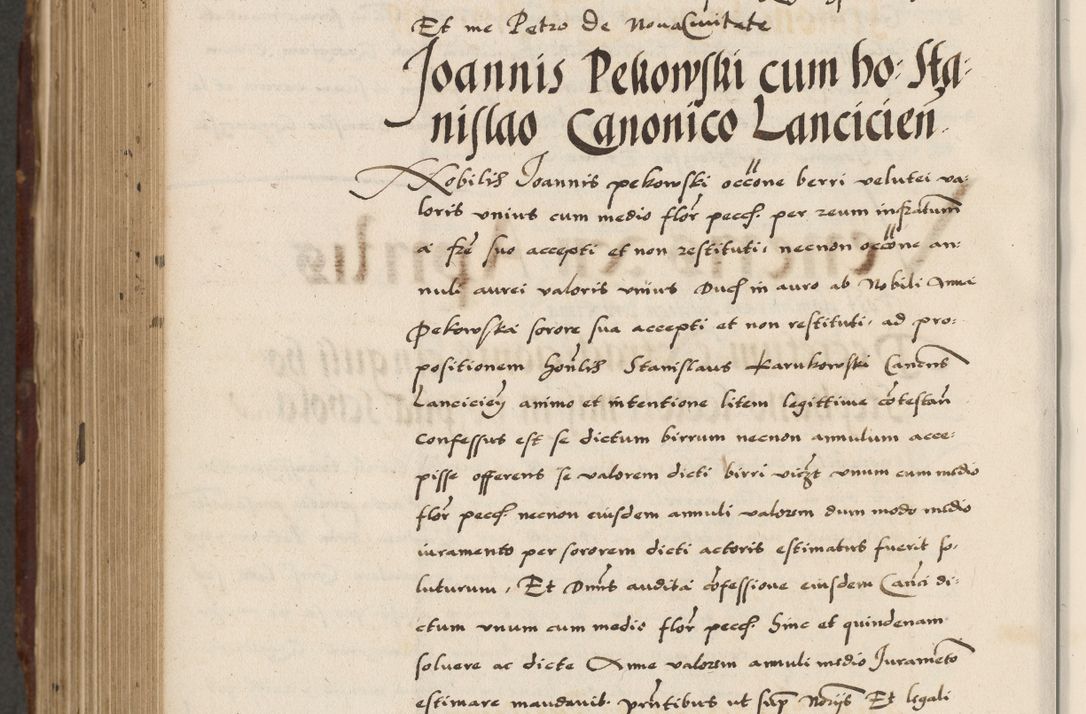 Zdjęcie nr 712 dla obiektu archiwalnego: Acta actorum causarum, sententiarum, obligationum et mandatorum coram reverendo patre et domini nostri domini Pauli divina providencia pape tertii, anno decimo quarto, a die et mense infrascriptis foeliciter continuantur. Annus coronancionis Pauli papae tercii a die tercia mensis Novembris inchoatur