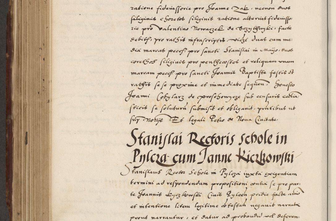 Zdjęcie nr 704 dla obiektu archiwalnego: Acta actorum causarum, sententiarum, obligationum et mandatorum coram reverendo patre et domini nostri domini Pauli divina providencia pape tertii, anno decimo quarto, a die et mense infrascriptis foeliciter continuantur. Annus coronancionis Pauli papae tercii a die tercia mensis Novembris inchoatur