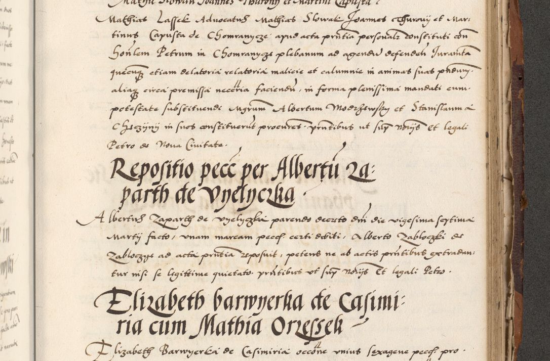 Zdjęcie nr 705 dla obiektu archiwalnego: Acta actorum causarum, sententiarum, obligationum et mandatorum coram reverendo patre et domini nostri domini Pauli divina providencia pape tertii, anno decimo quarto, a die et mense infrascriptis foeliciter continuantur. Annus coronancionis Pauli papae tercii a die tercia mensis Novembris inchoatur