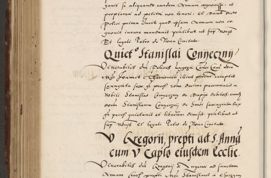 Zdjęcie nr 702 dla obiektu archiwalnego: Acta actorum causarum, sententiarum, obligationum et mandatorum coram reverendo patre et domini nostri domini Pauli divina providencia pape tertii, anno decimo quarto, a die et mense infrascriptis foeliciter continuantur. Annus coronancionis Pauli papae tercii a die tercia mensis Novembris inchoatur