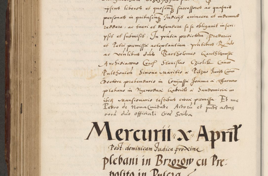 Zdjęcie nr 700 dla obiektu archiwalnego: Acta actorum causarum, sententiarum, obligationum et mandatorum coram reverendo patre et domini nostri domini Pauli divina providencia pape tertii, anno decimo quarto, a die et mense infrascriptis foeliciter continuantur. Annus coronancionis Pauli papae tercii a die tercia mensis Novembris inchoatur