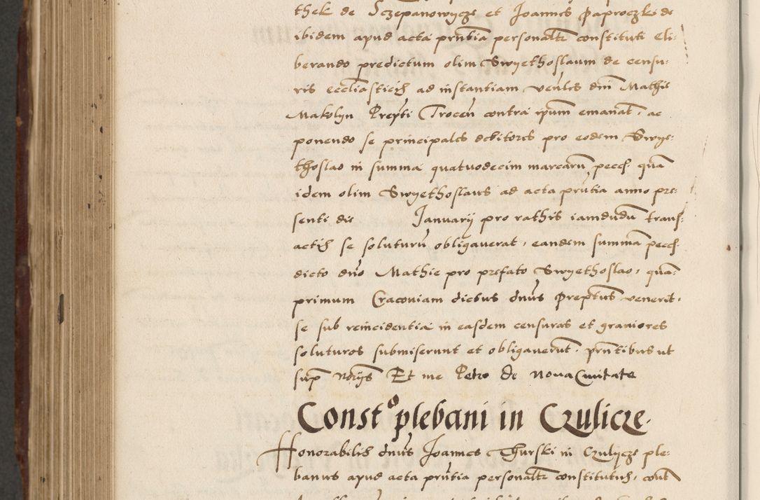 Zdjęcie nr 698 dla obiektu archiwalnego: Acta actorum causarum, sententiarum, obligationum et mandatorum coram reverendo patre et domini nostri domini Pauli divina providencia pape tertii, anno decimo quarto, a die et mense infrascriptis foeliciter continuantur. Annus coronancionis Pauli papae tercii a die tercia mensis Novembris inchoatur