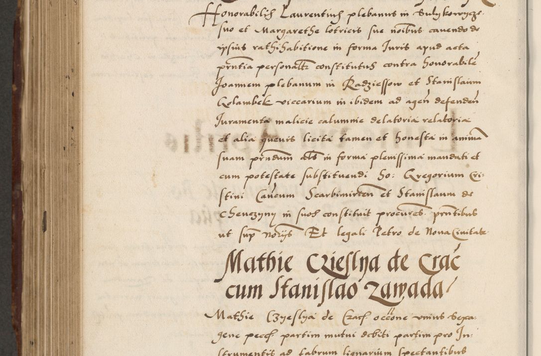 Zdjęcie nr 694 dla obiektu archiwalnego: Acta actorum causarum, sententiarum, obligationum et mandatorum coram reverendo patre et domini nostri domini Pauli divina providencia pape tertii, anno decimo quarto, a die et mense infrascriptis foeliciter continuantur. Annus coronancionis Pauli papae tercii a die tercia mensis Novembris inchoatur