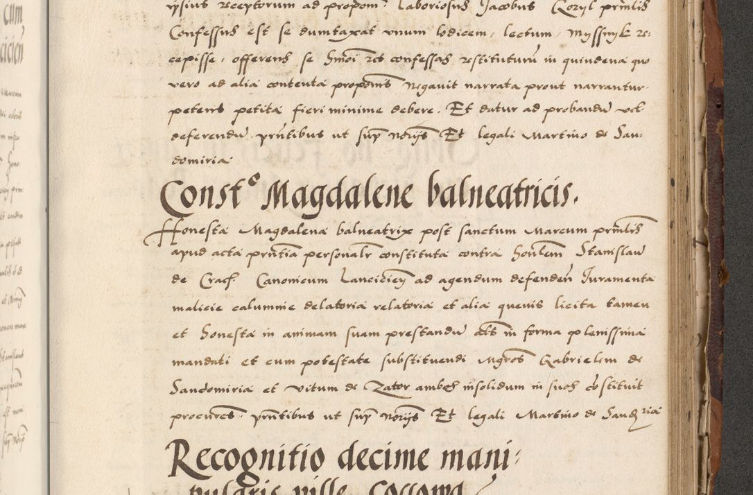 Zdjęcie nr 689 dla obiektu archiwalnego: Acta actorum causarum, sententiarum, obligationum et mandatorum coram reverendo patre et domini nostri domini Pauli divina providencia pape tertii, anno decimo quarto, a die et mense infrascriptis foeliciter continuantur. Annus coronancionis Pauli papae tercii a die tercia mensis Novembris inchoatur